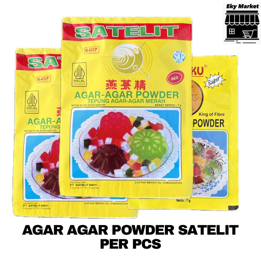 

AGAR AGAR SATELIT PER 1 PCS
