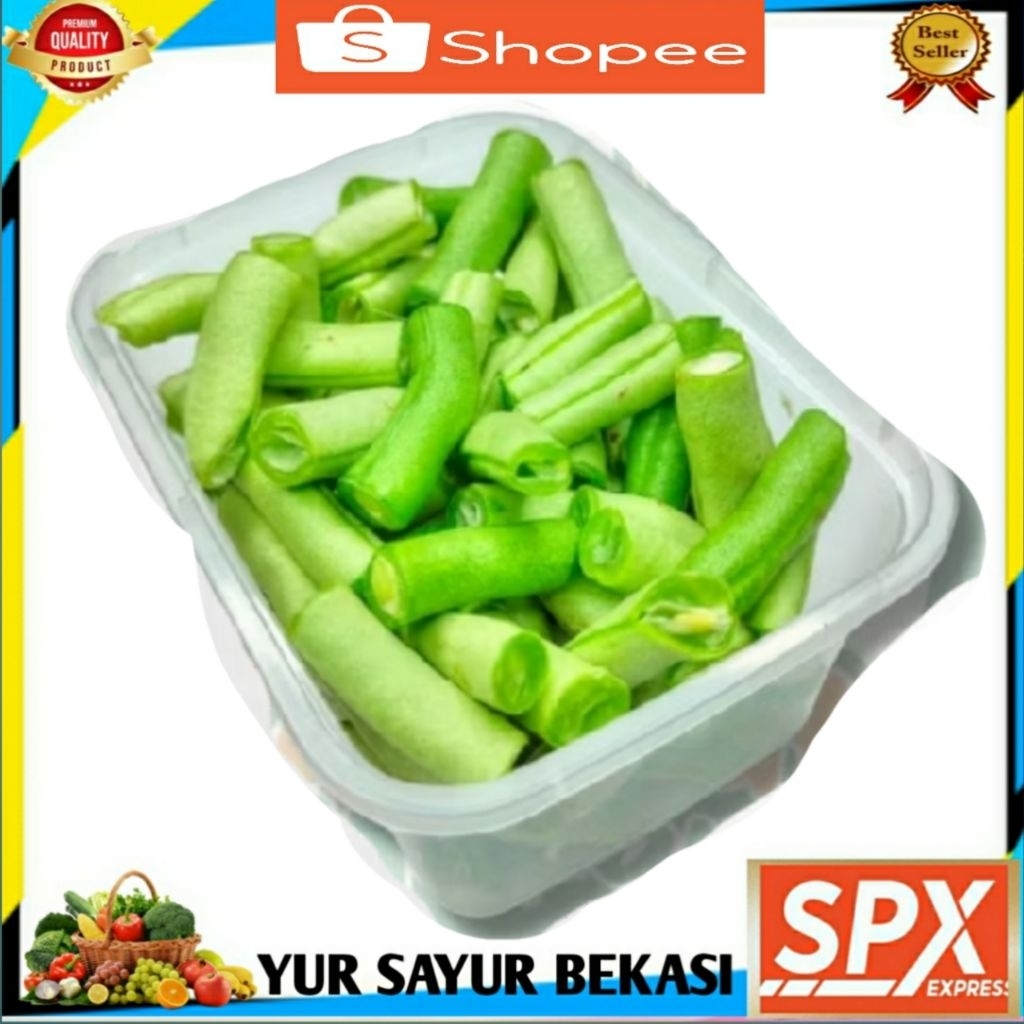 

Buncis Potong Mentah 100gr.