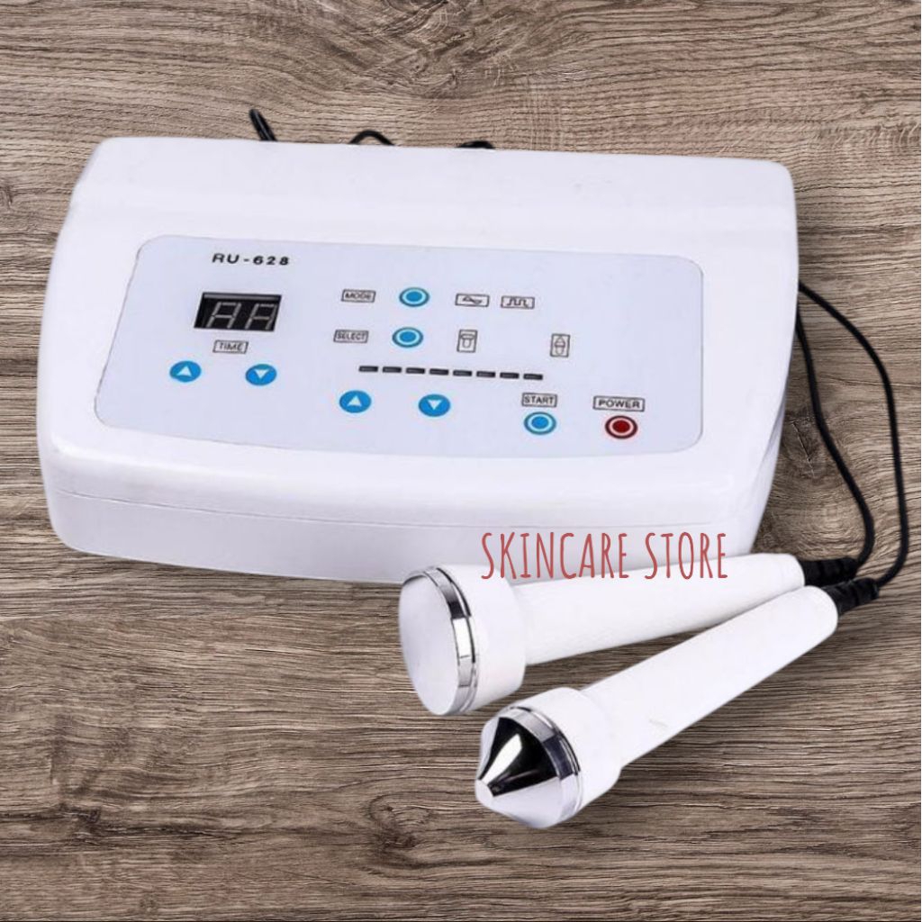 ALAT FACIAL DETOX 2 IN 1 ULTRASOUND DETOX WAJAH DAN KANTUNG MATA ULTRASONIC FACIAL DETOX FLEK WAJAH