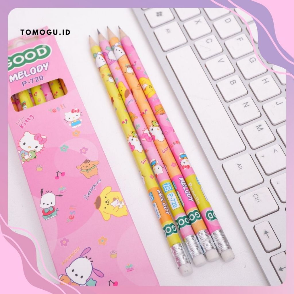 

Pensil Kayu Good Sanrio P-720 2B Pencil sekolah Anak