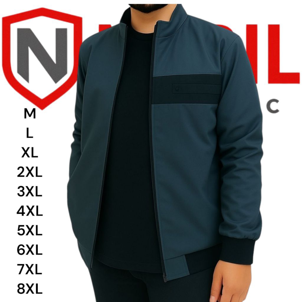 Jaket Pria Jumbo XXXXL Jaket Pria 3XL 4XL 5XL 6XL Anti Air Jaket Riding Pria BIG SIZE Jaket Motor Pr