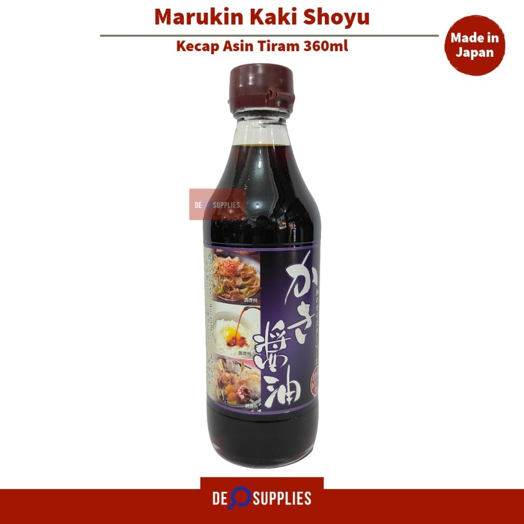 

Marukin Kaki Shoyu Kecap Asin Tiram 360ml - Oyster Sauce Saus Tiram Jepang