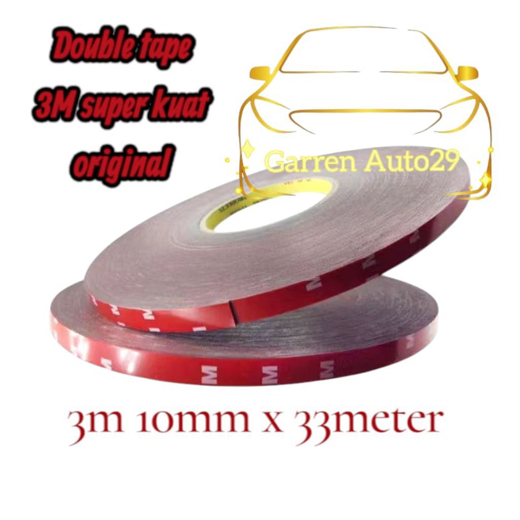 COD DOUBLE TAPE 3M 10MM X 33METER 3M SUPER KUAT