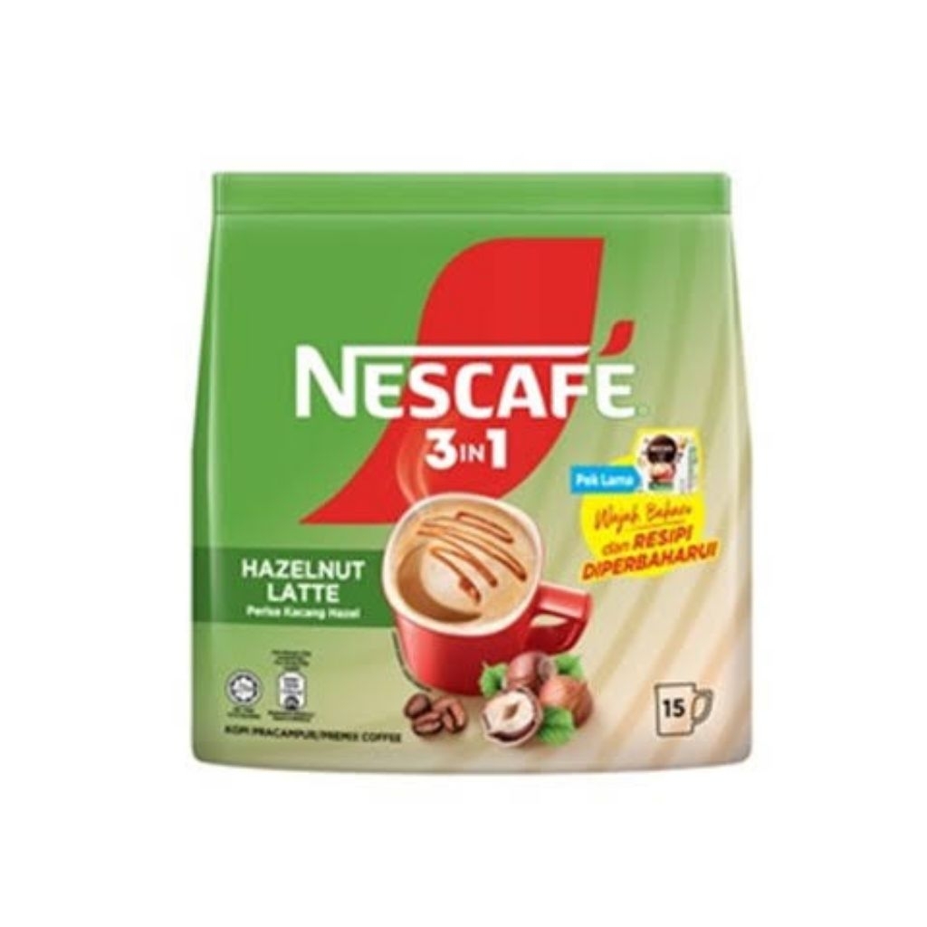 

nescafe 3in1 latte Hazelnut nescafe latte