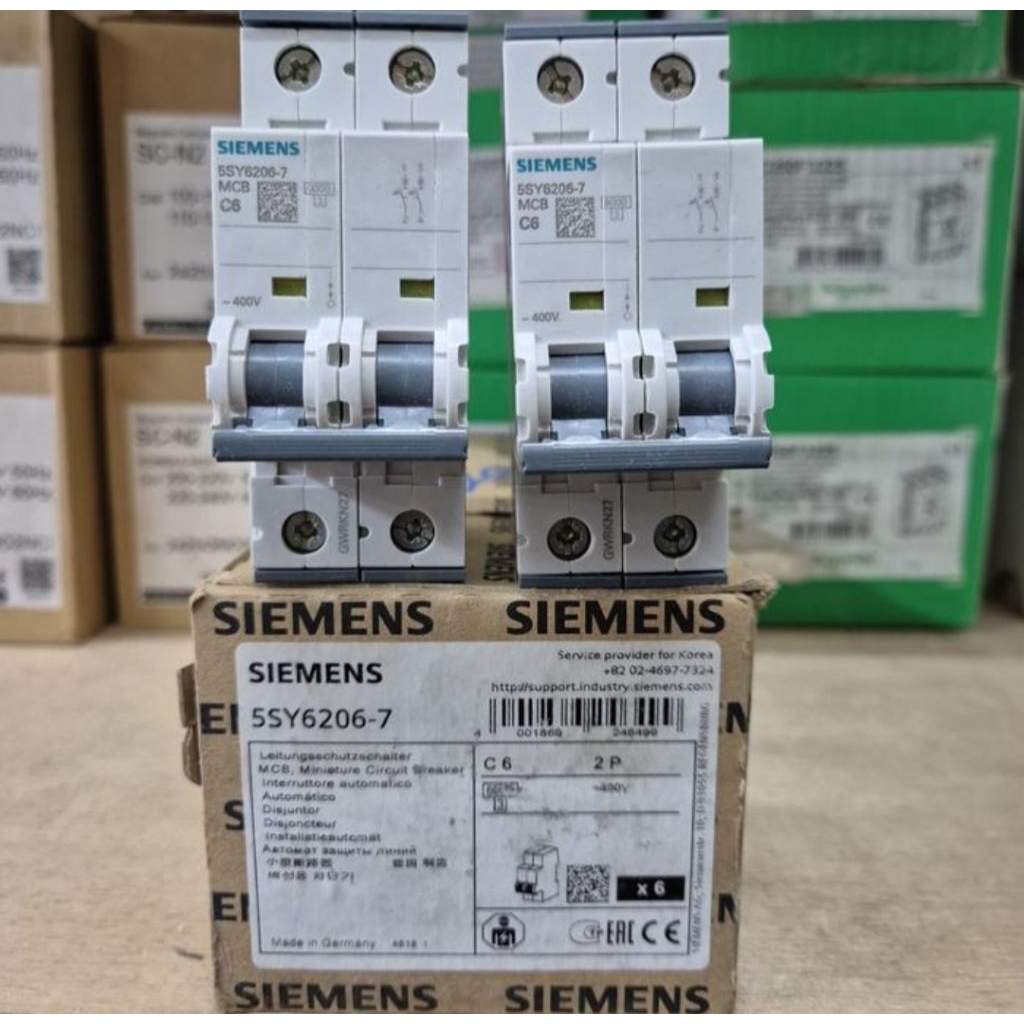 MCB SIEMENS 2P 6A ORIGINAL