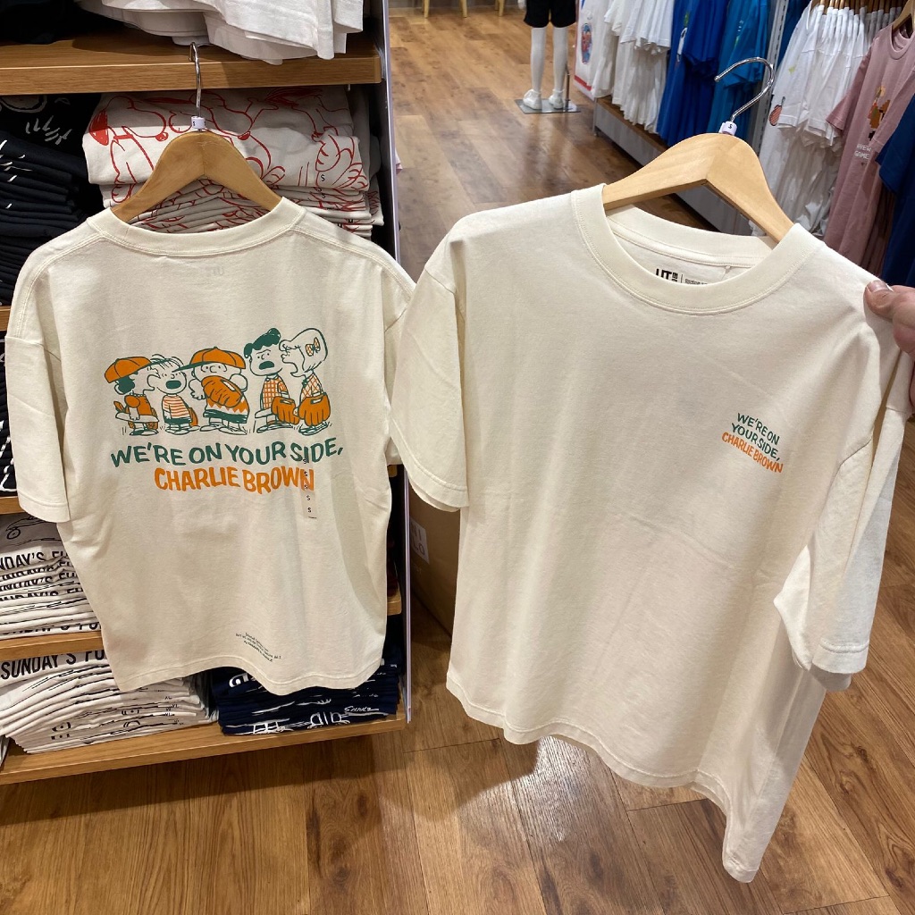 Jastip. Tshirt Uniqlo X Peanuts (MAN)