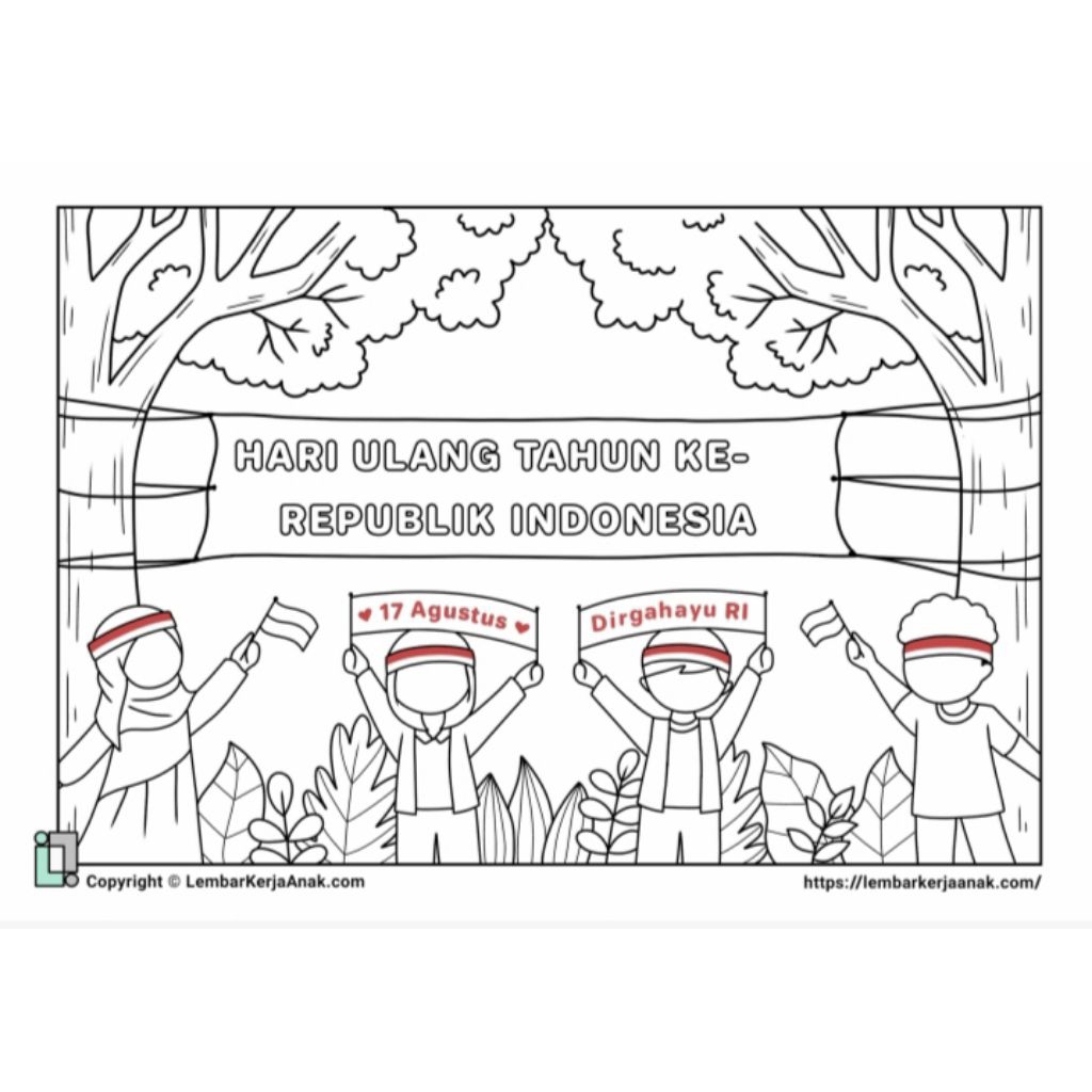 

kertas mewarnai 17agustus, kertas gambar, activity paper, kertas mewarnai tema hari kemerdekaan