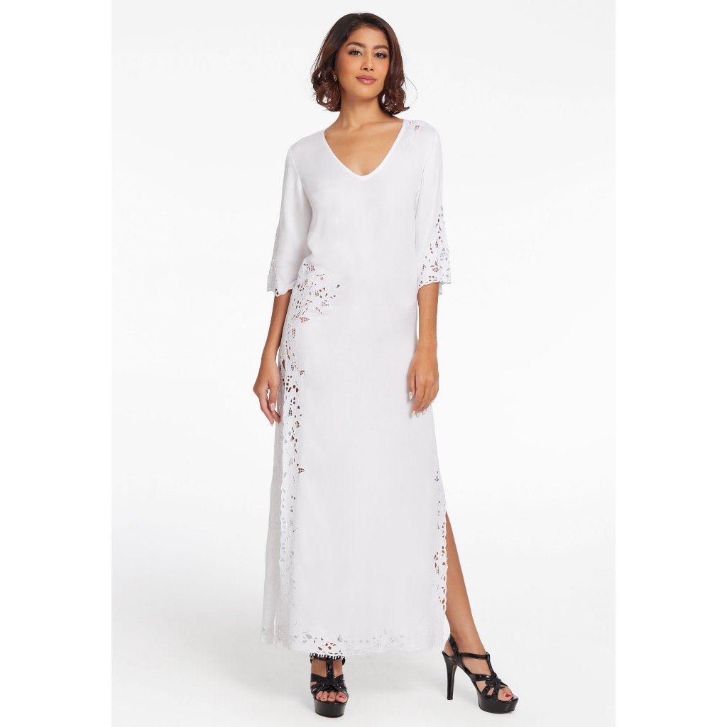 Uluwatu Saucy Dress - White