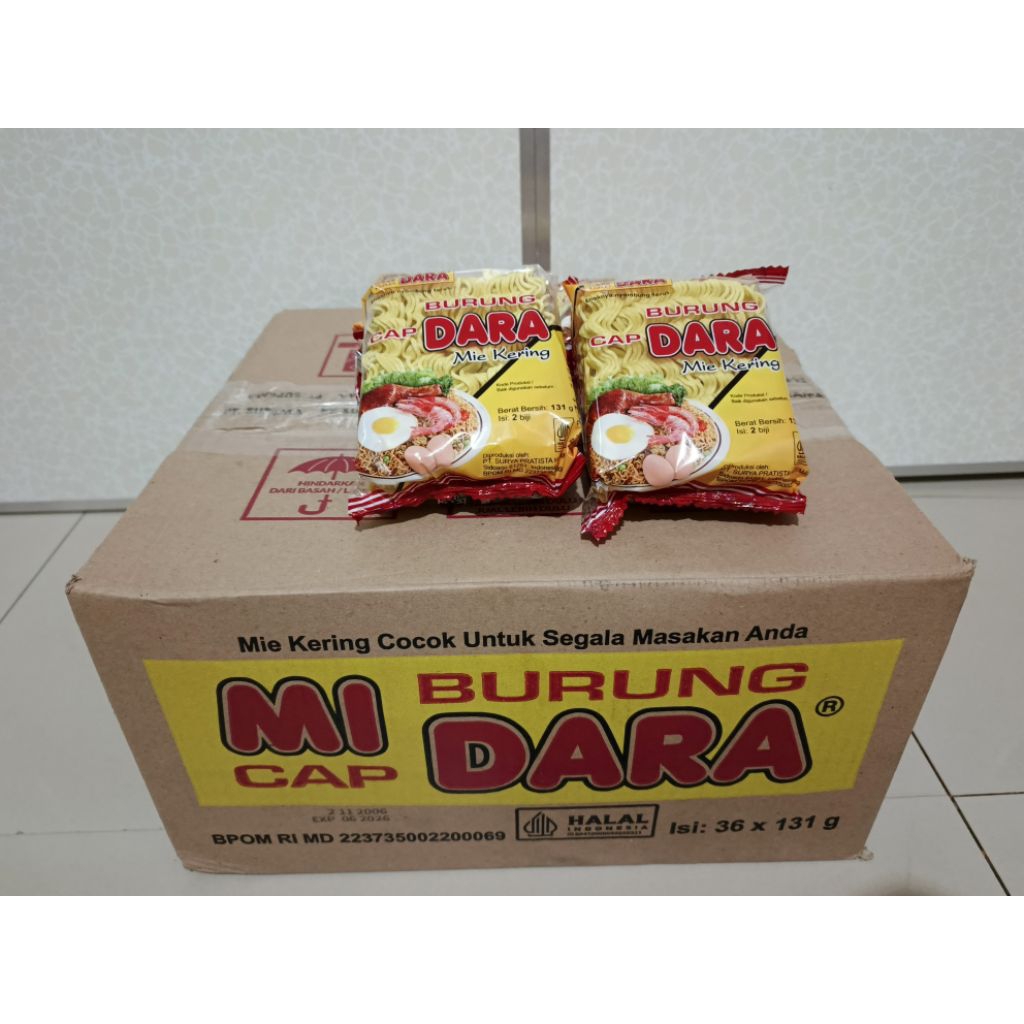 

Mie Burung Dara BD renteng