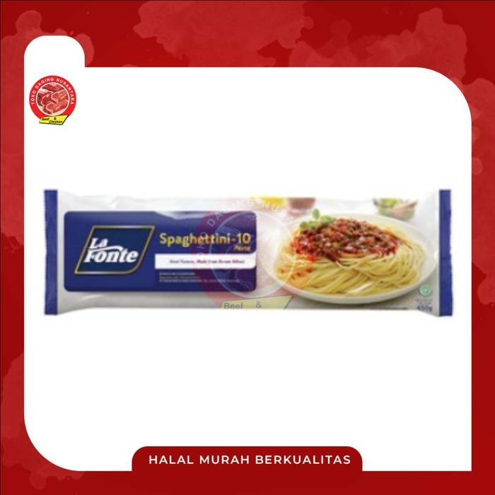 

LA FONTE SPAGHETTINI 10 450GR II PASTA INSTAN