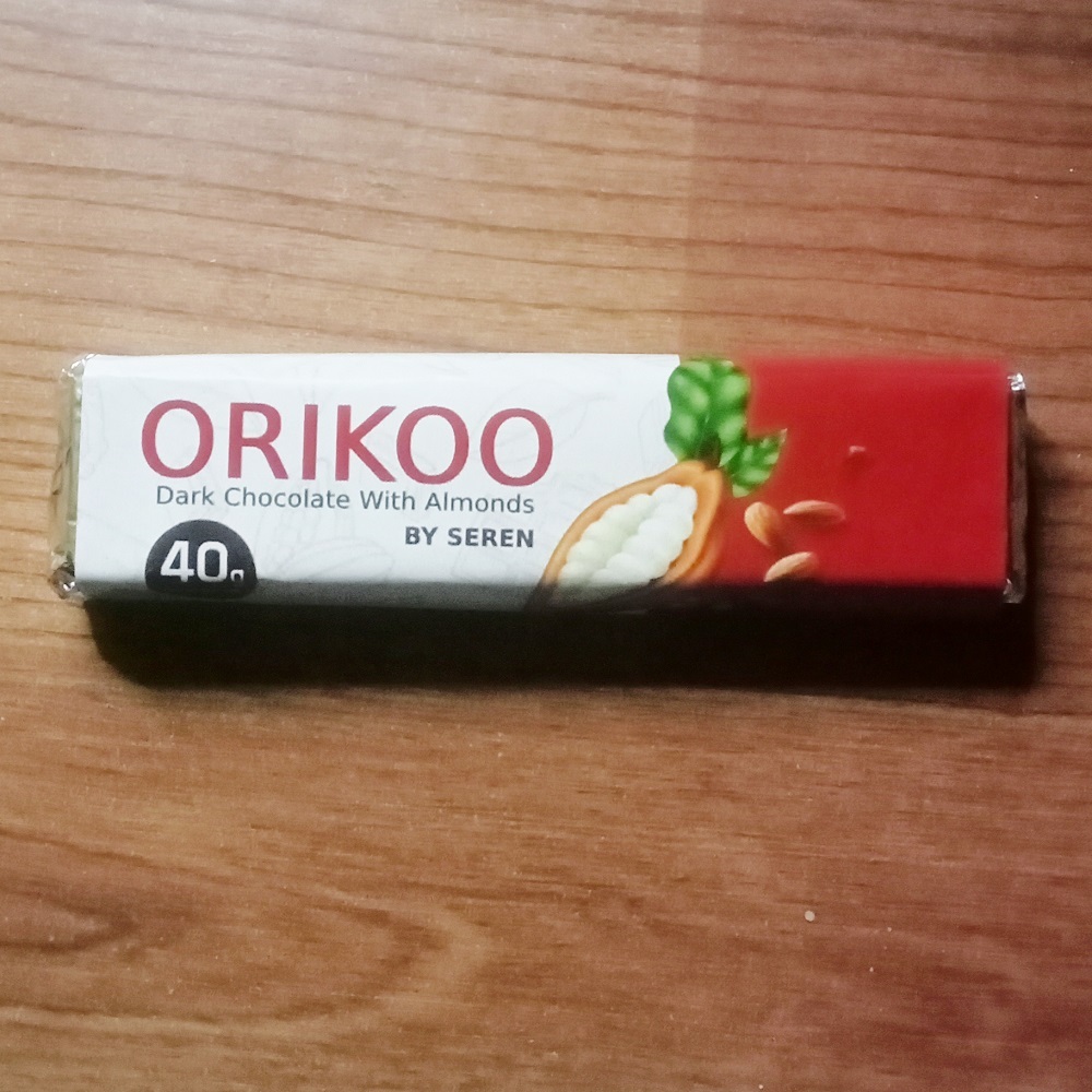 

Dark Coklat Almond | Cokelat Batangan Premium Kacang Almond Panggang 40 gram