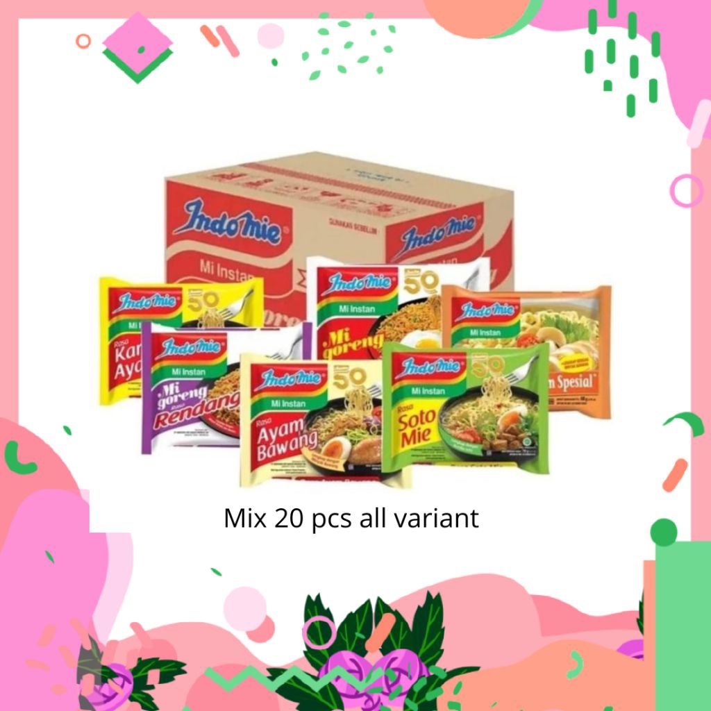 

INDOMIE MIX 20 PCS