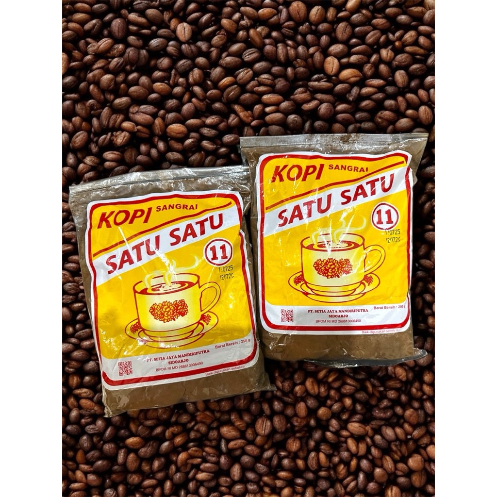 

Kopi satu satu 250gr giling halus