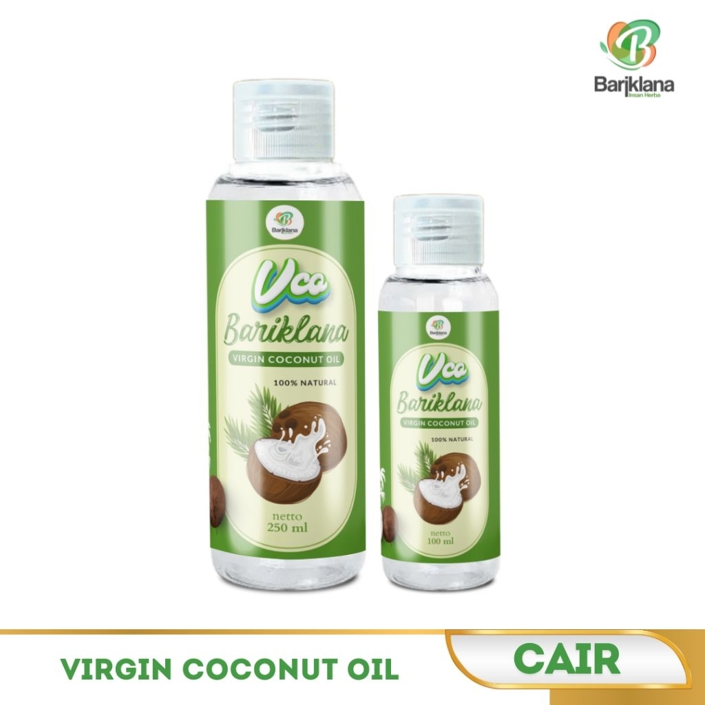 

Virgin Coconut Oil || VCO Bariklana 100 ml dan 250 ml