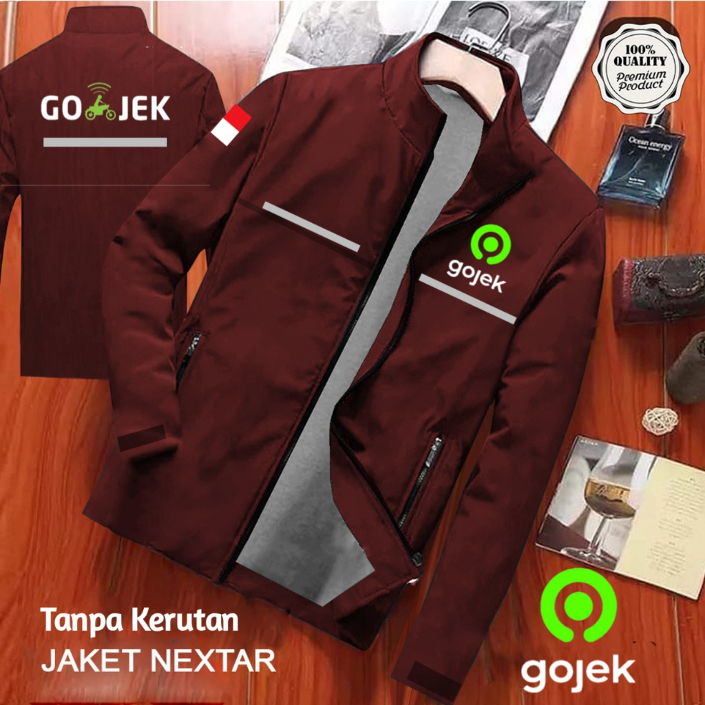 Jaket Gojek Reflektor/ Jaket Driver/ Jaket Parasut/ Nextar