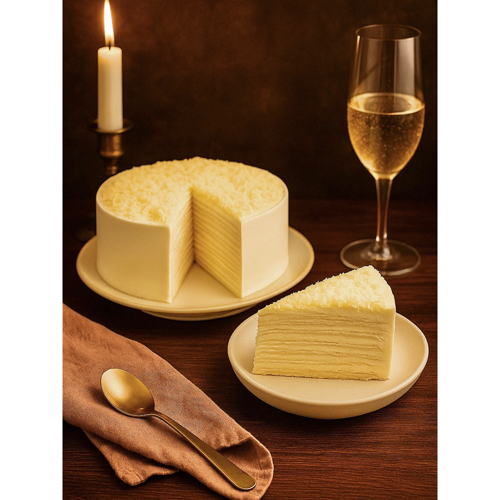 

MILLE CREPES CHEESE SLICE