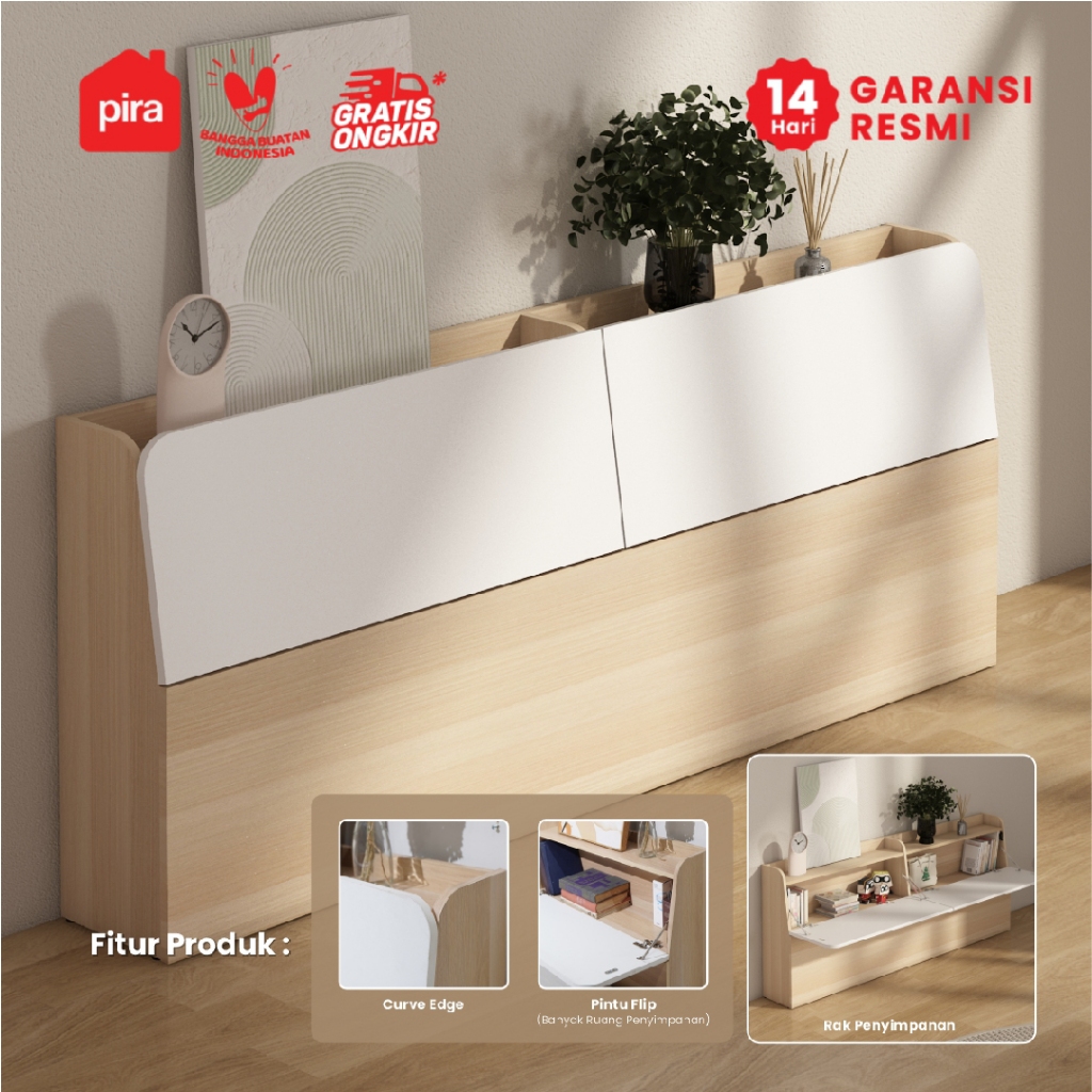 Pira - Lean HB160 Sandaran Kasur / Bed Headboard