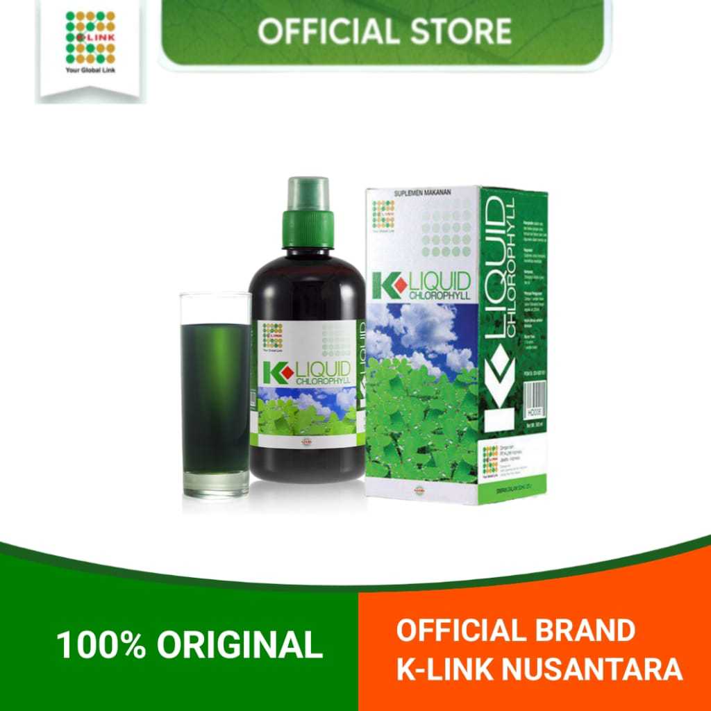 Klorofil Original K Link.Klorofil K Link 500 ml.K Liquid Chlorophyll.Klorofil Asli K Link.