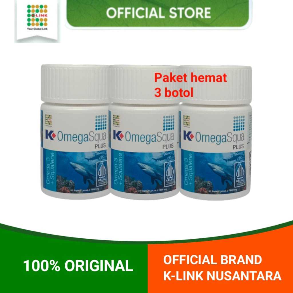 Minyak Ikan Salmon Omega Squa Plus.Omega Squa Plus Original K Link.K Omega Squa Plus.Omegasqua Origi