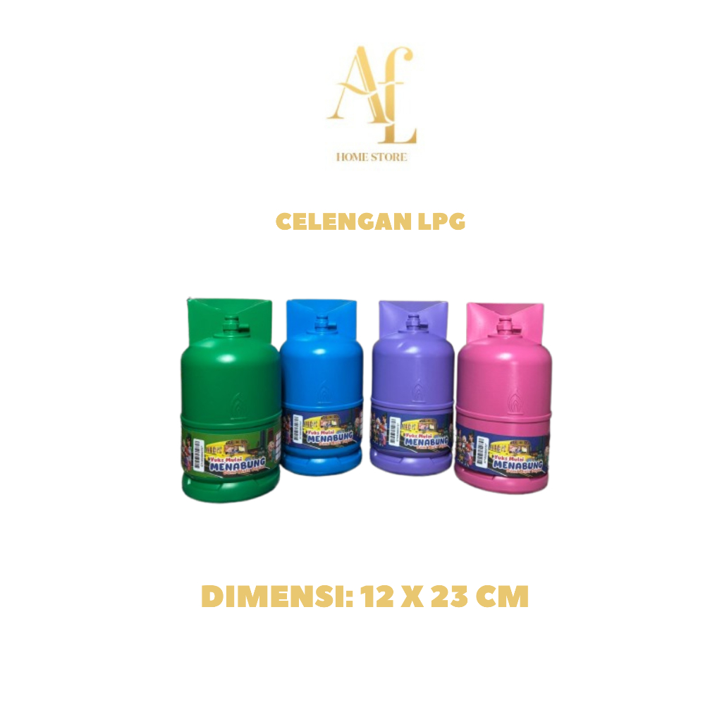 Celengan Target/Celengan LPG/ Celengan Lucu/Celengan plastik/Celengan Murah/Celengan ATM