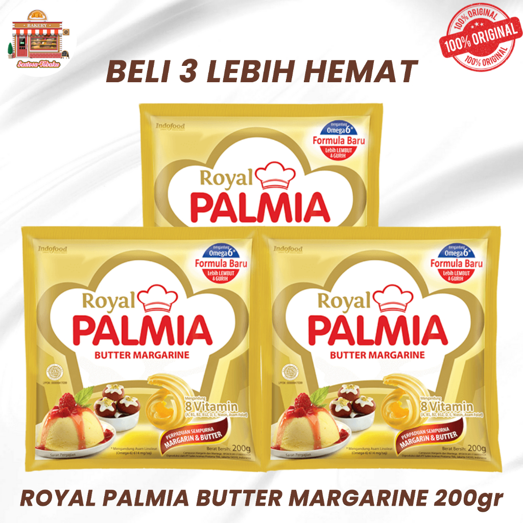 

Royal Palmia Sachet 200 Gram / Palmia Royal 3pcs (EXP MARET 2026)