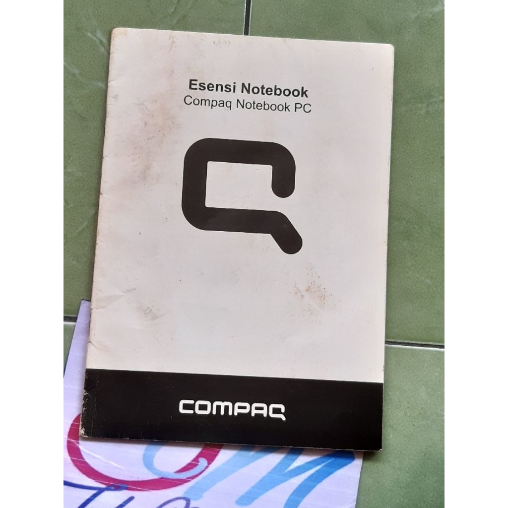 buku panduan COMPAQ NOTEBOOK PC