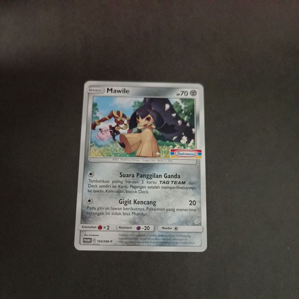 Kartu Pokemon Indonesia - Mawile Promo Indomart