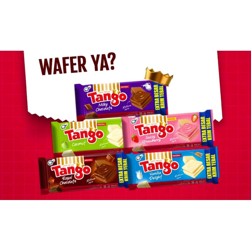 

⭐ TANGO WAFER 100 GRAM ( 1 DUS ISI 24 PCS ) ⭐