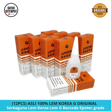 

( PAKET ISI 12 ) Lem Korea G Original / Lem Glue Perekat Super Serbaguna - WNN Shop Hemat