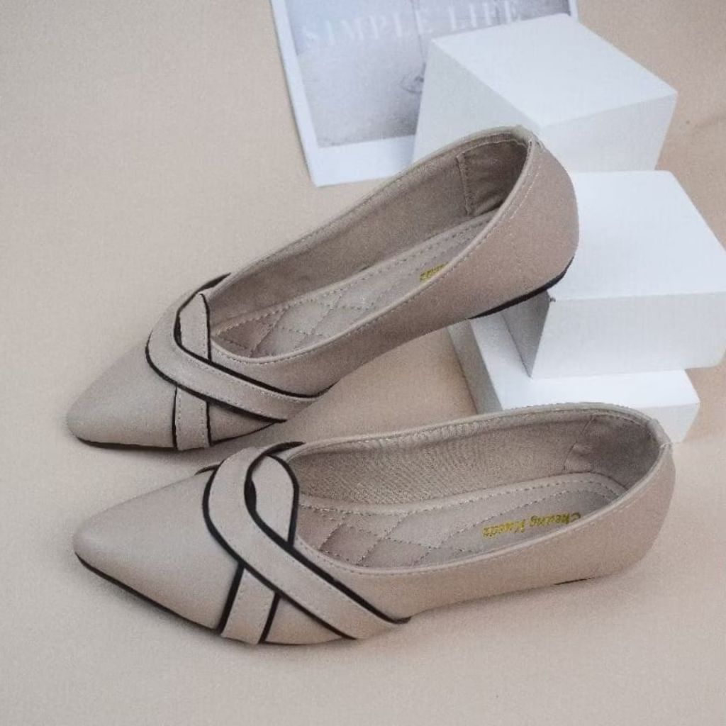 CHEUNG KUEDZ | BALERIN | SEPATU BALET WANITA TERBARU | FLAT SHOES CHEUNG KUEDZ