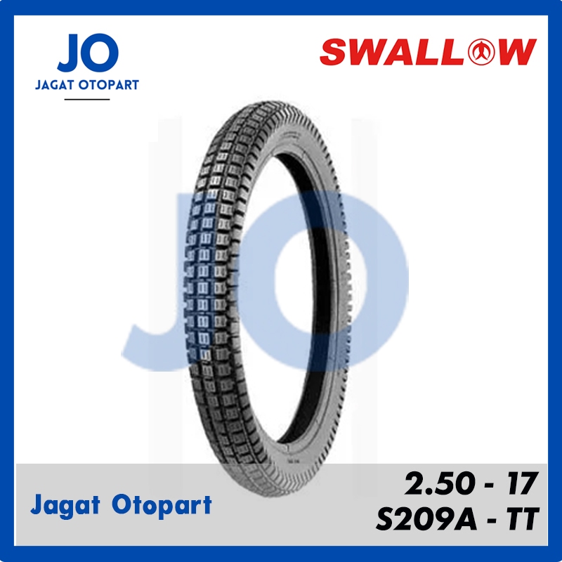 Ban Motor Trail Swallow Ukuran 250/ 2.50 Ring 17 S-209 TRAIL Swallow