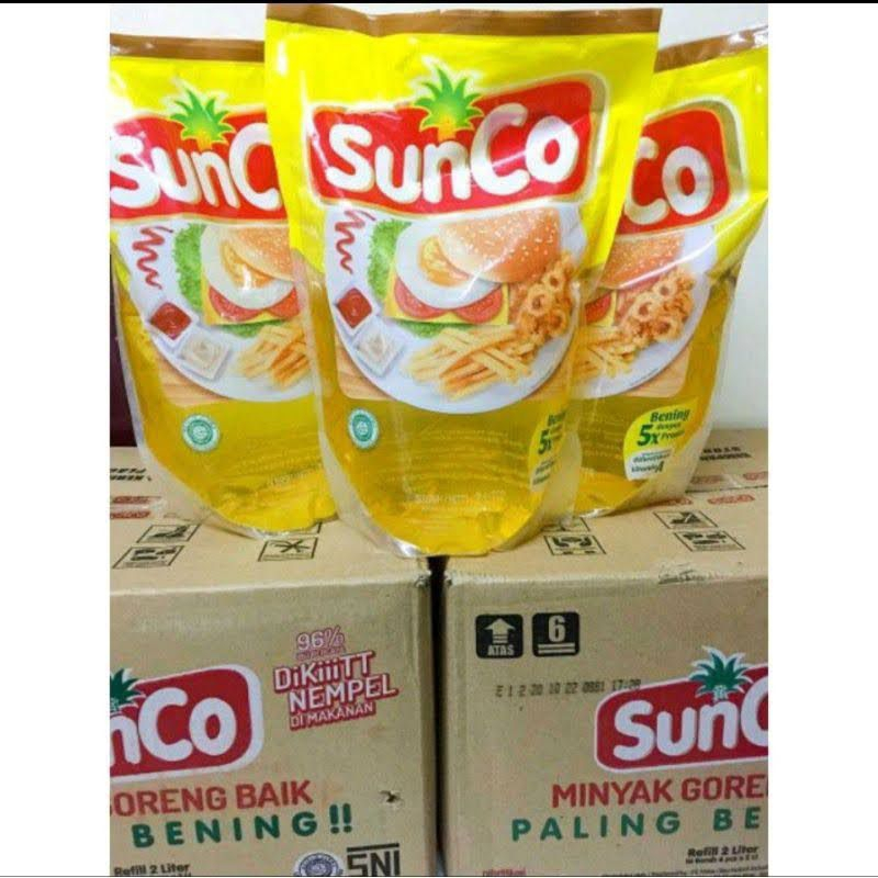 

(INSTAN & CARGO - PASURUAN) Minyak Goreng Sunco 2 Liter – Minyak Jernih, Tidak Mudah Beku