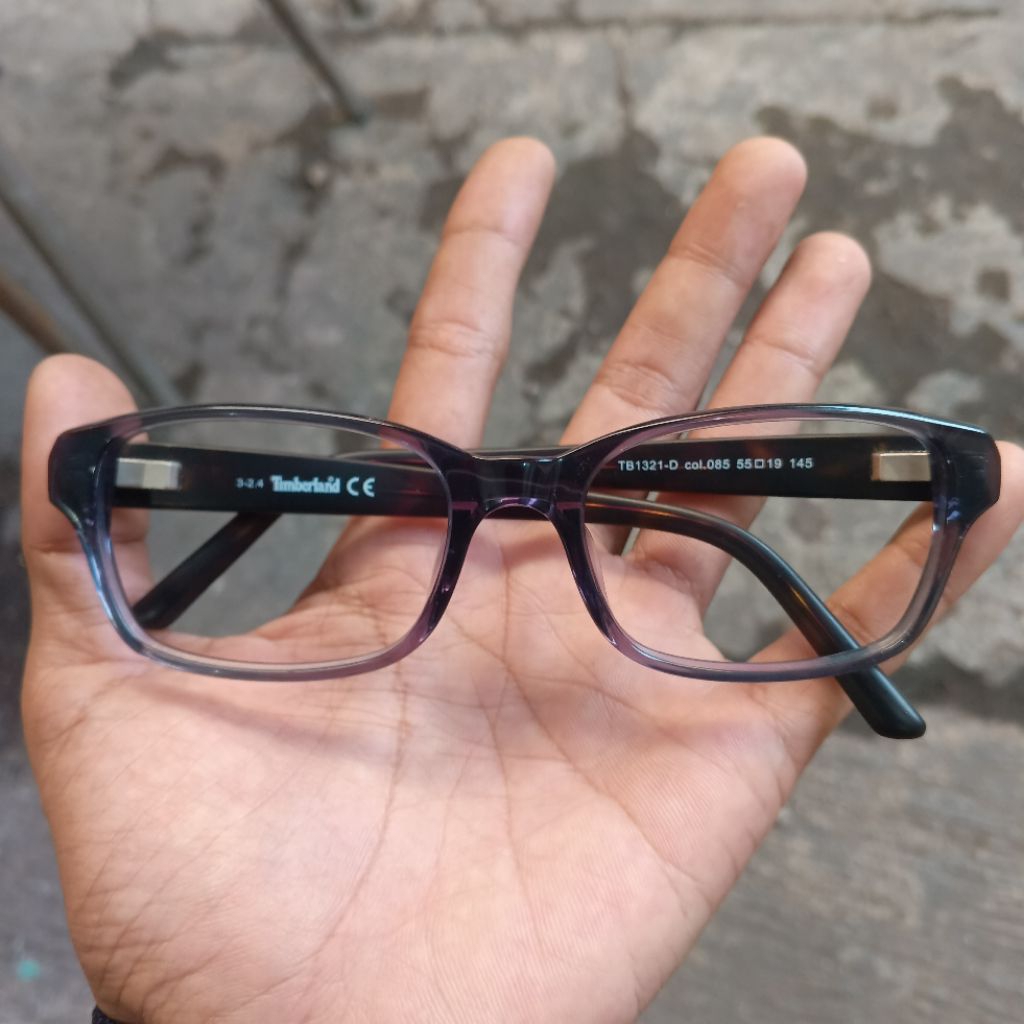 frame kacamata original Timberland TB1321 bekas
