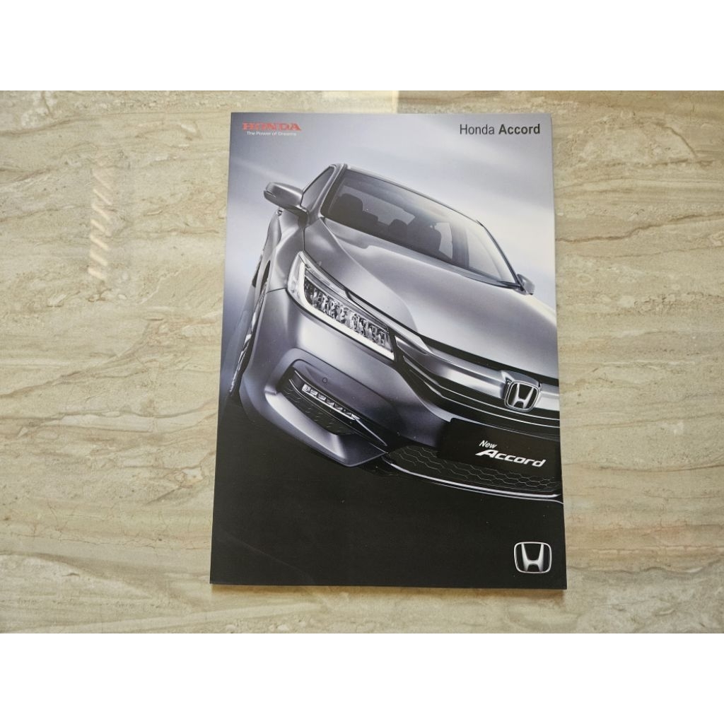 brosur katalog mobil honda accord 2017 leaflet