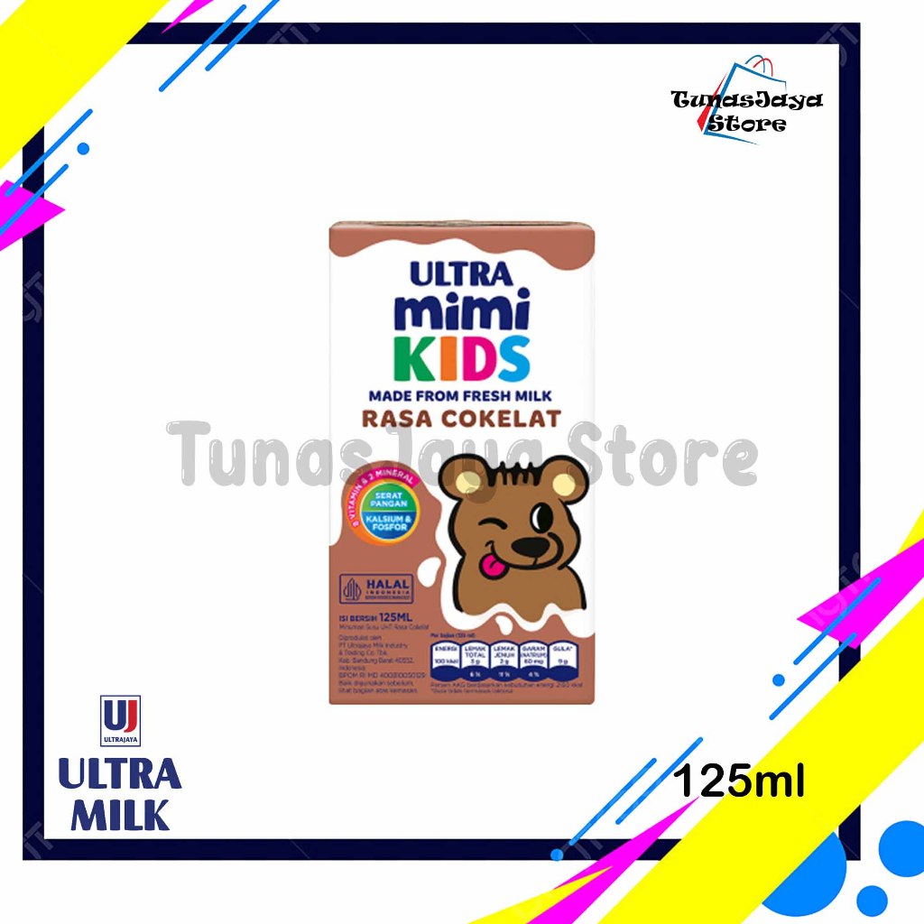 

Ultra Mimi Chocolate Susu UHT 125ml 1 Karton (40 Pcs)