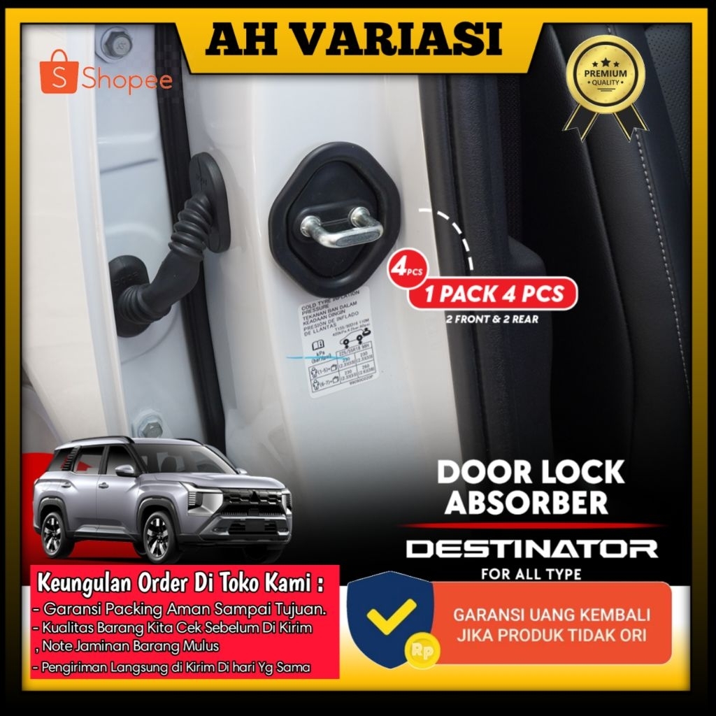 Destinator - Door Lock Absorber Destinator Peredam Pintu Mobil Destinator Otoproject