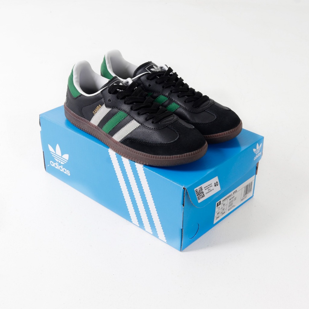Adidas Samba Vegan Black Green
