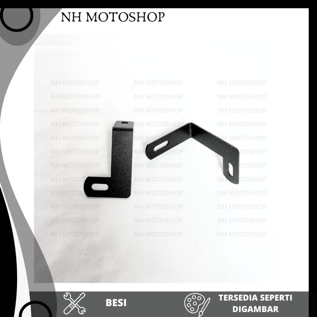 BRACKET LAMPU GENIO BRACKET BREKET DUDUKAN LAMPU TEMBAK D2 LASER FOGLAMP HONDA GENIO
