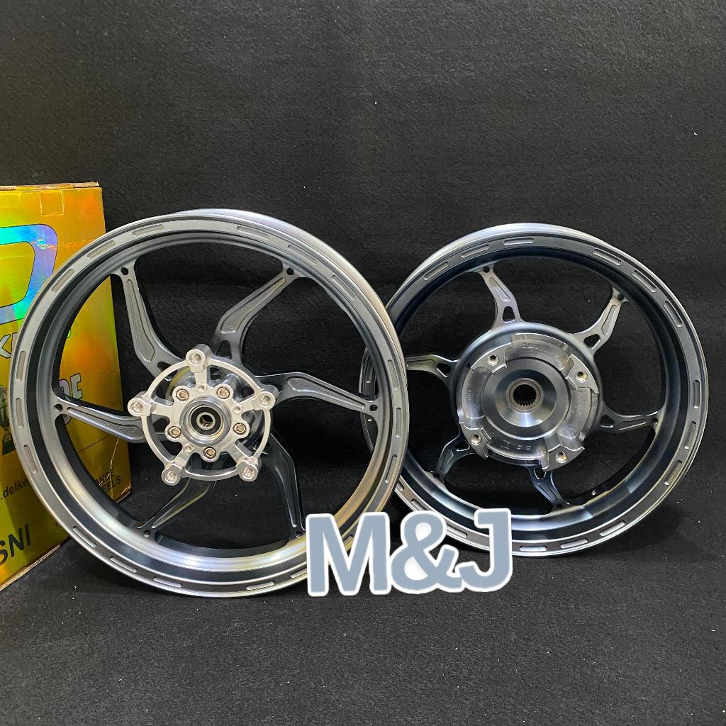 VELG DND DELKEVIC PCX 160 ABS VELG PCX 160 NOZ DND UKURAN DEPAN 2.5.14 BELAKANG 2.5.13