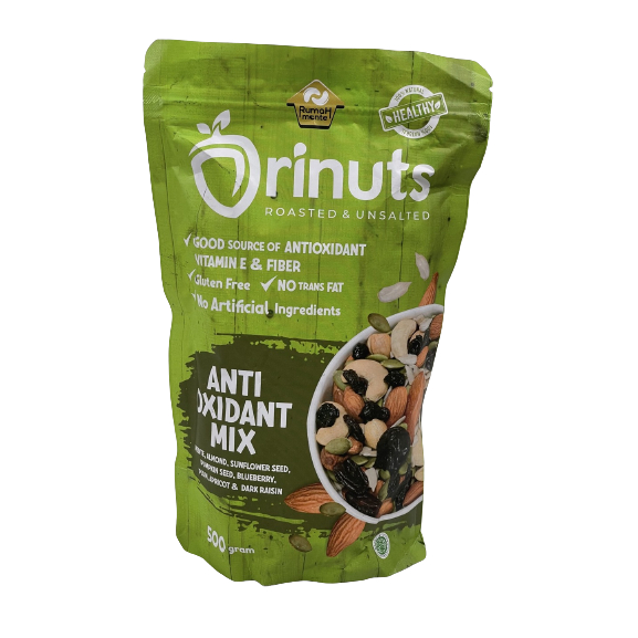 

ORINUTS HEART HEALTHY MIX 500GR MIX NUTS DRIED FRUITS (READY TO EAT / PREMIUM QUALITY)