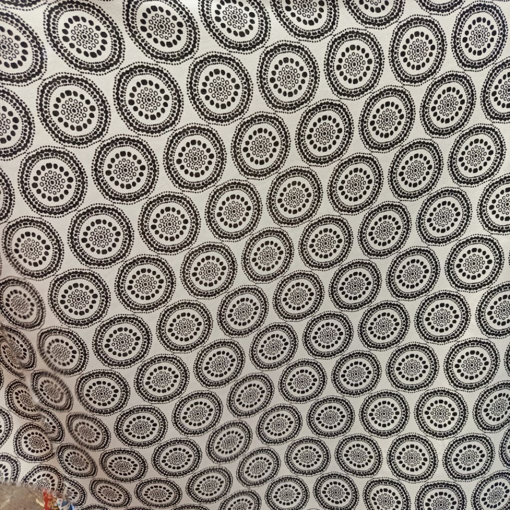 Kain wolly crepe - kain moscrepe - kain zara crepe - kain crepe motif  AKb