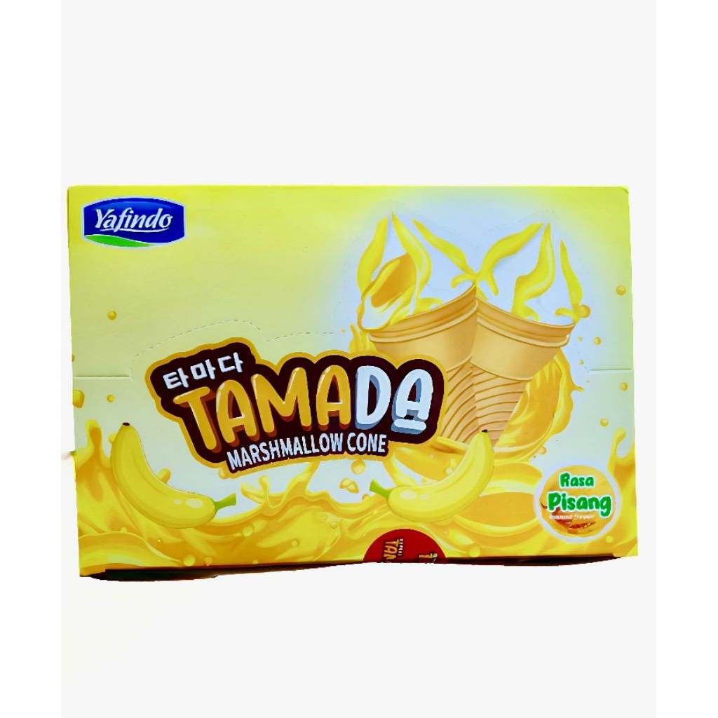

Tamada Marsmallow Cone isi 10pcs