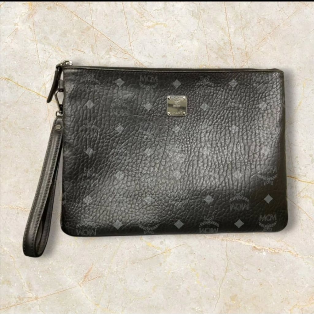 PL) MCM Pouch visetos Black