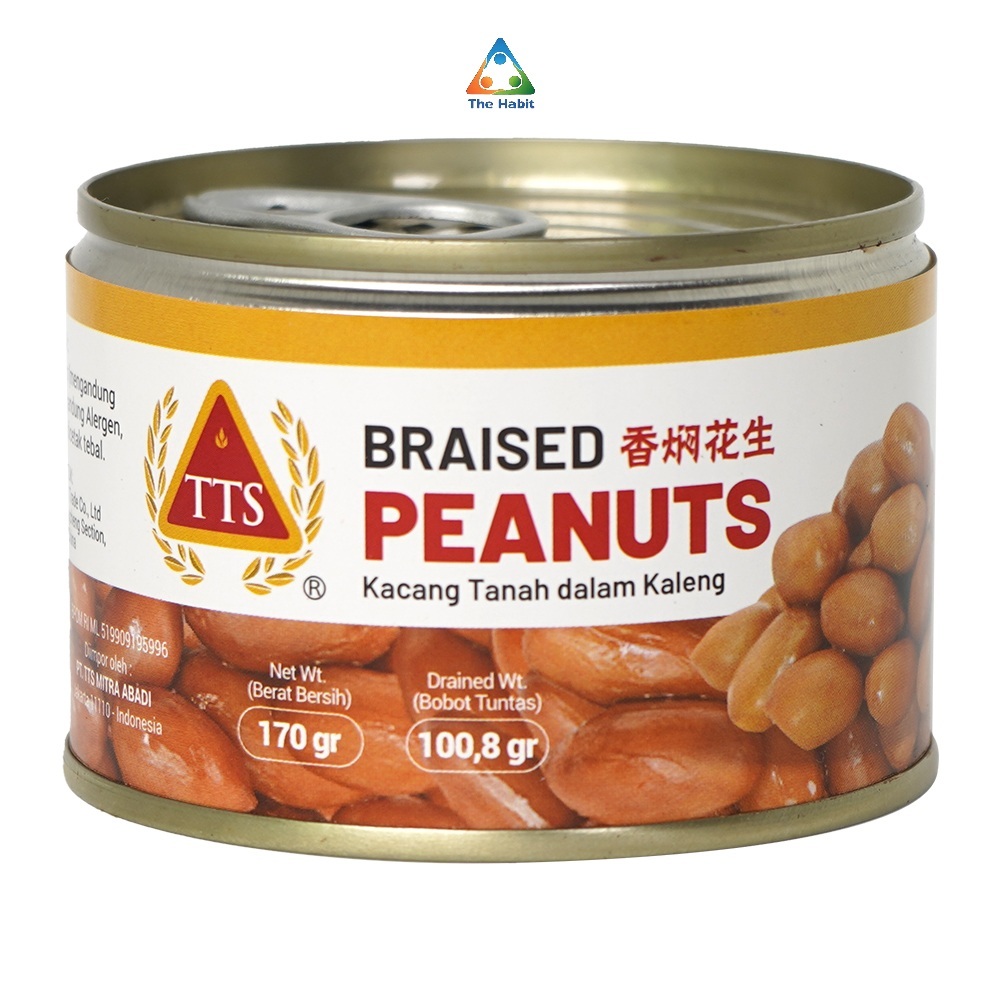 

(The Habit) TTS Braised Peanuts (170 Gr)