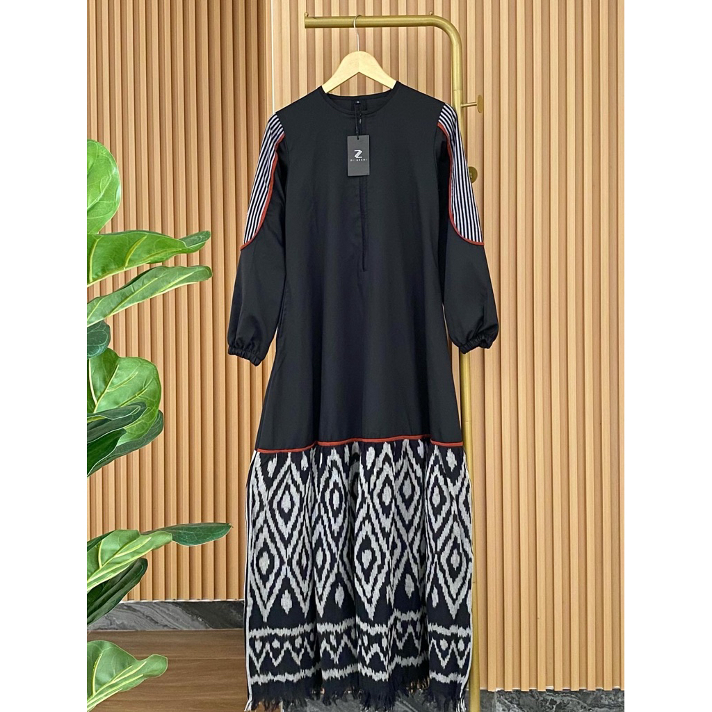 Rameswari dress/dress basic/mewah/simple/dress zisheri