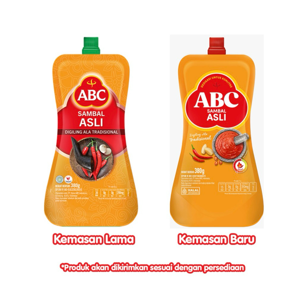 

ABC SAMBAL ASLI POUCH 380g