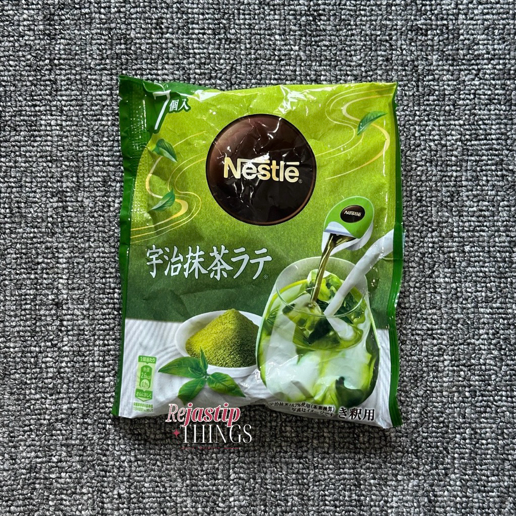 

[READY] Nestle Potion Uji Matcha isi 7 pcs Original Japan | Capsule Syrup instant drink Jepang