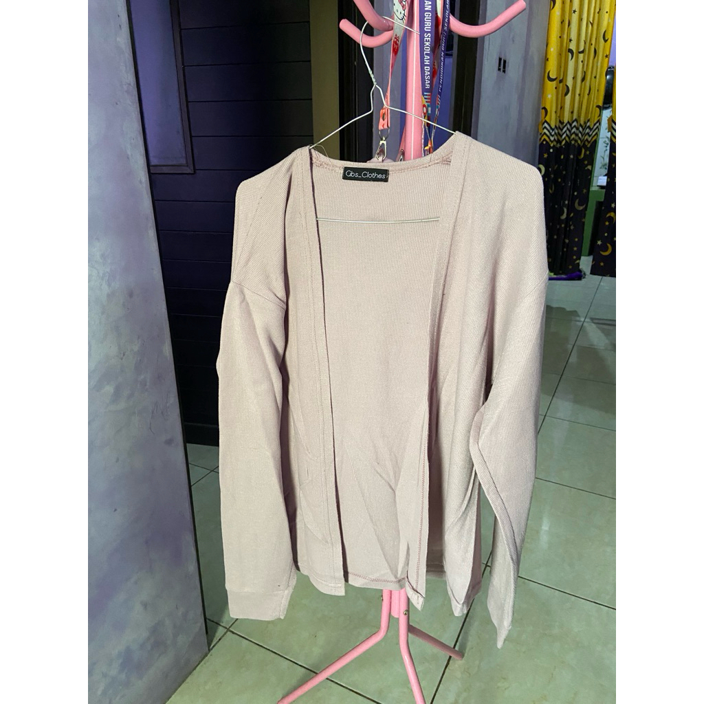 Outer wanita warna Lilac
