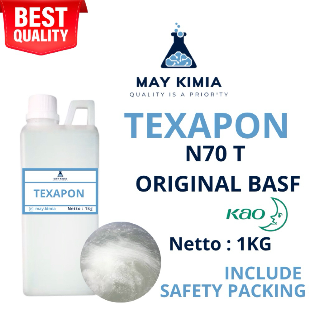 Texapon BASF 1KG / Texapon KAO 1kg / Texapon N70 / Texapon N70 T / Texapon BASF 500g Texapon 1Kg