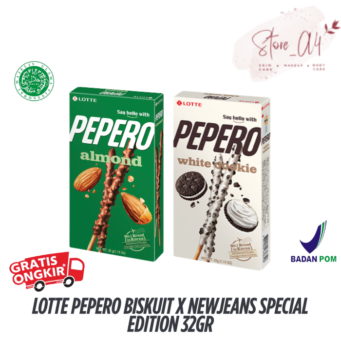 

Lotte Pepero Biskuit x Newjeans Special Edition 32gr